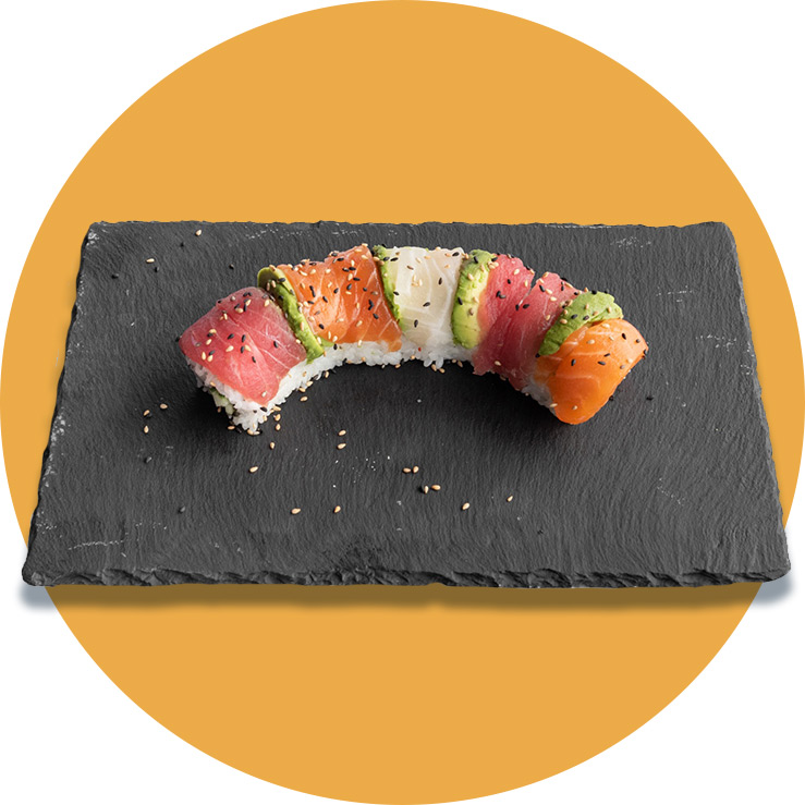 Roll of the Day - Rainbow Roll